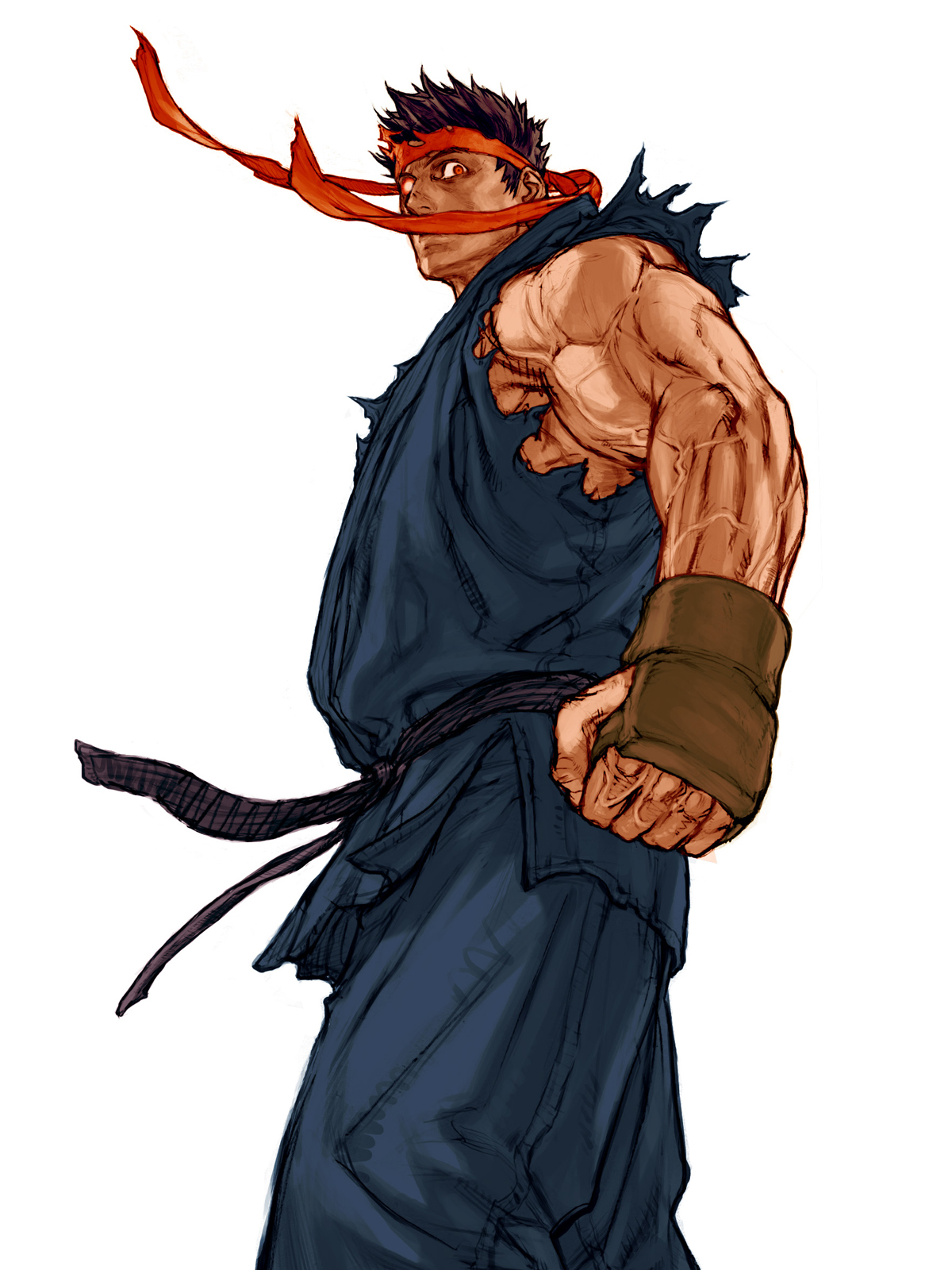 street fighter characters evil ryu