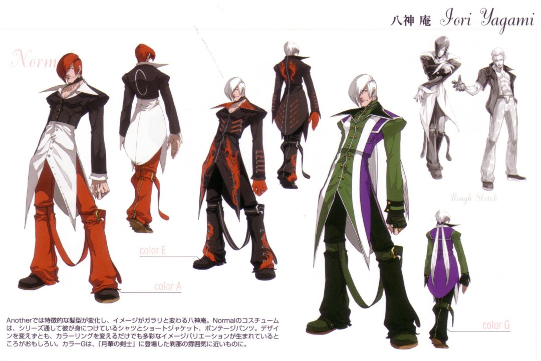 Favorite Iori Yagami costumes throughout the main KOF. : r/kof