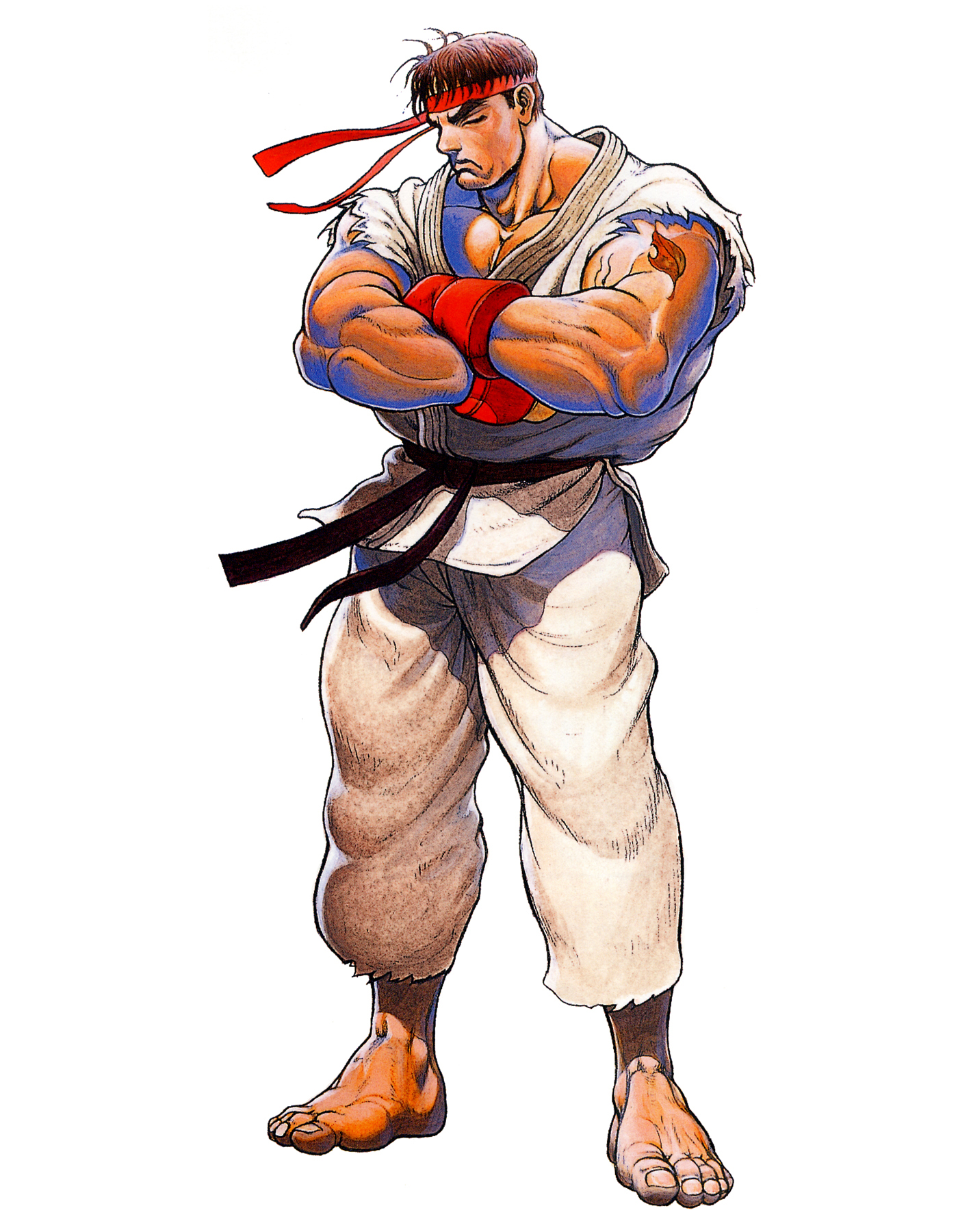 ryu street fighter little brother