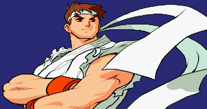 Street Fighter Alpha 3 (Evil Ryu Portrait) – Retro Games Crafts