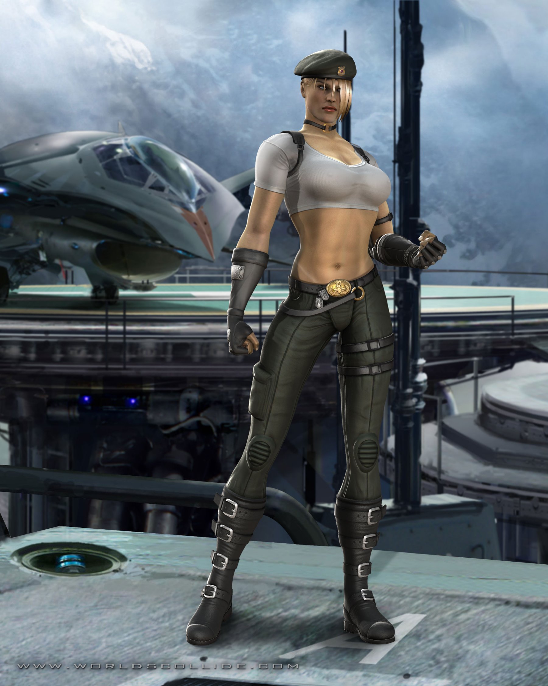 Sonya Blade Mortal Kombat Art Gallery