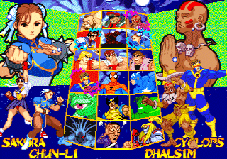 Marvel Super Heroes vs. Street Fighter (1997)