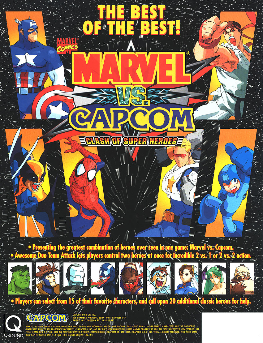 Marvel Vs Capcom MVC1  TFG Review  Art Gallery