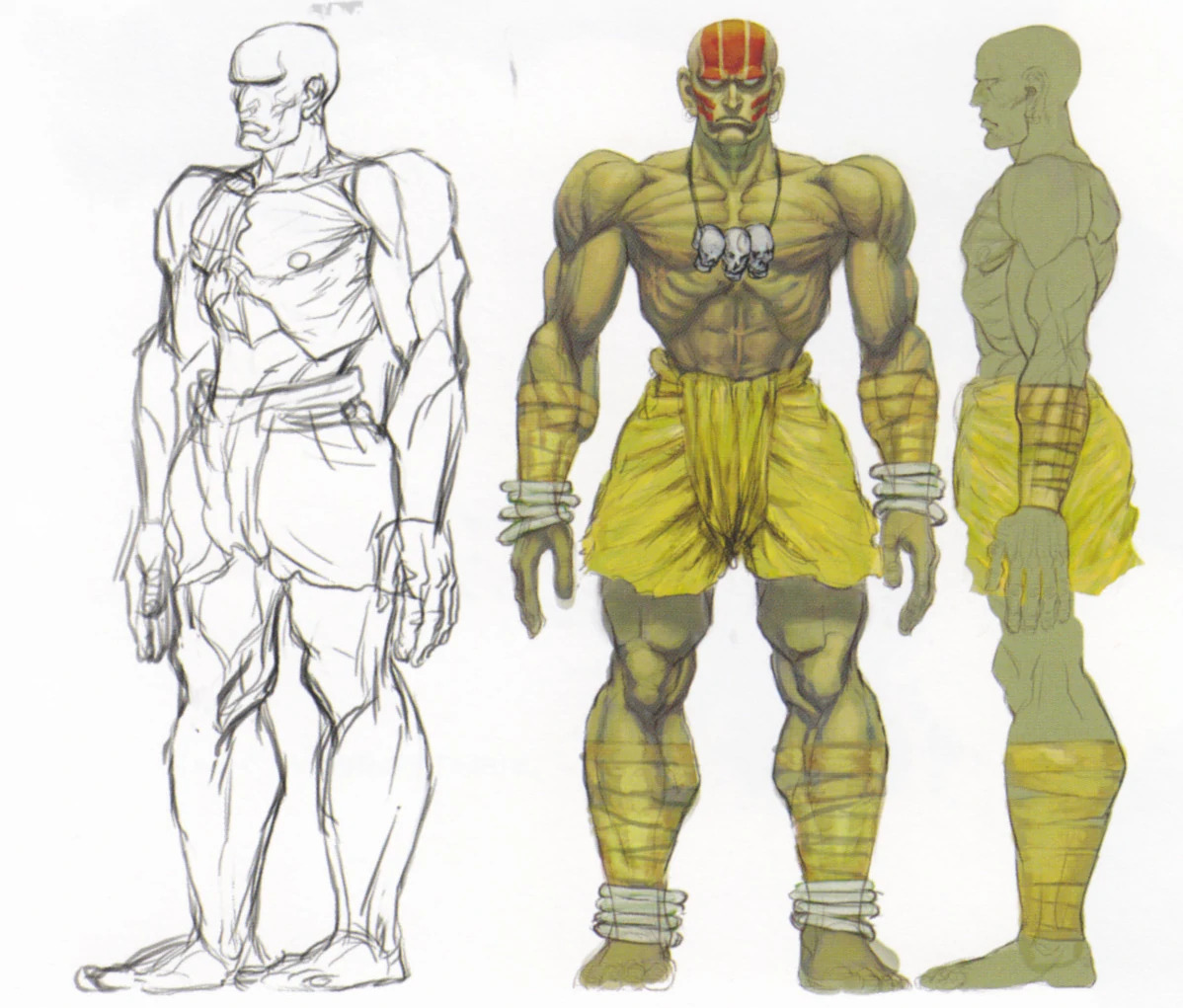 Dhalsim Imagens do personagem, Images, Street Fighter II, Museu