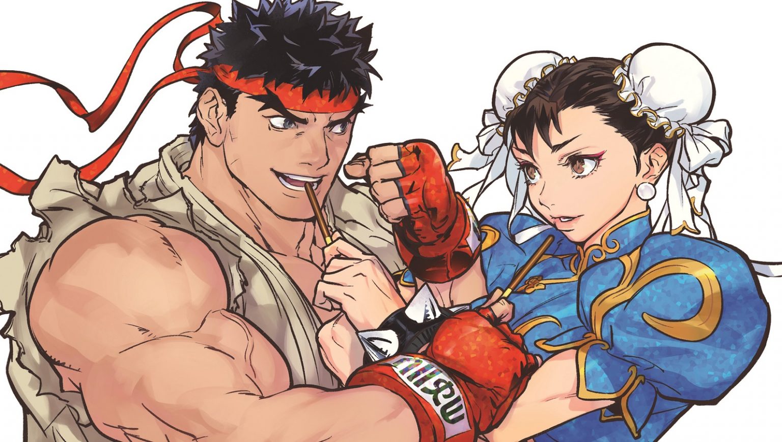 Street Fighter x Pocky Collaboration Artwork | TFG Fighting Game News