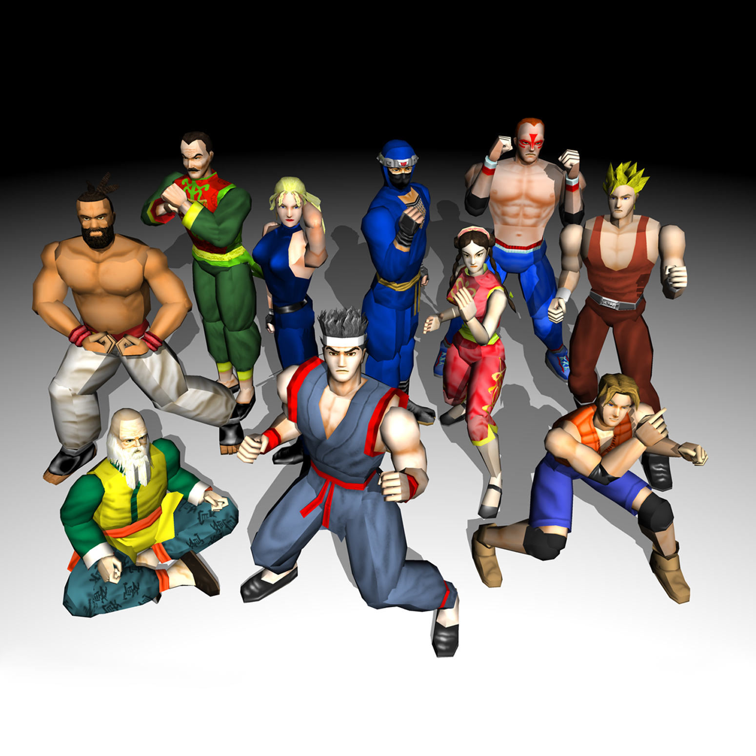 virtua fighter 2 characters