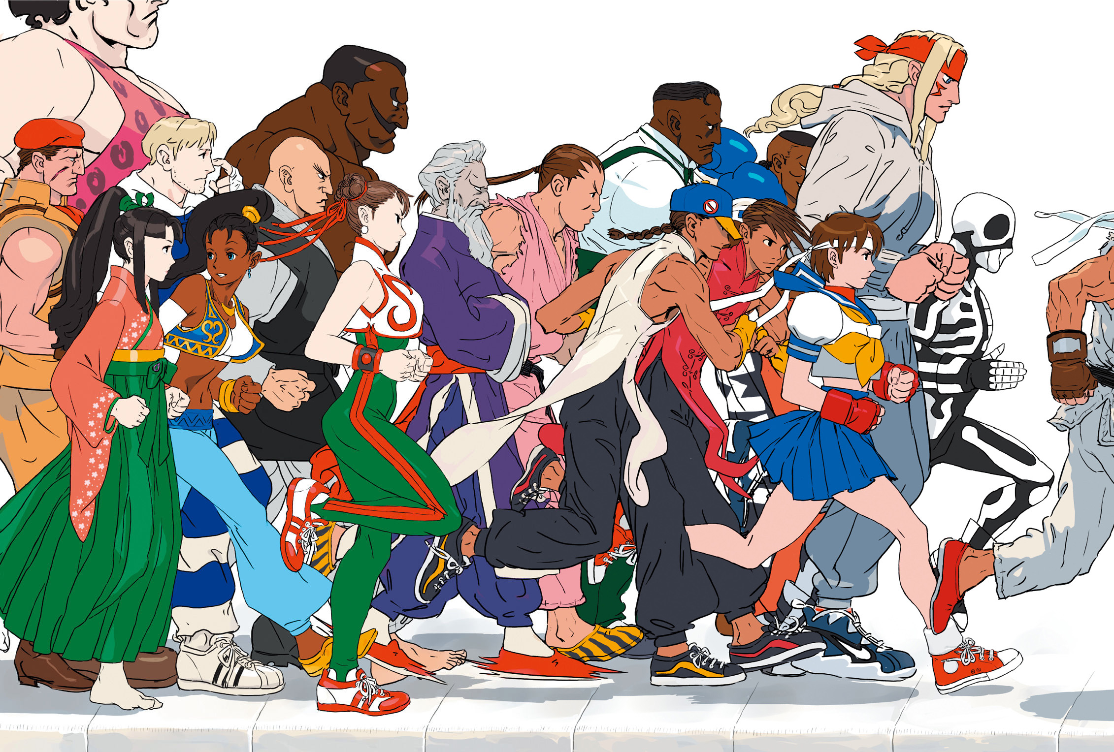 VideoGameArt&Tidbits on X: Street Fighter Alpha 3 - artwork of an