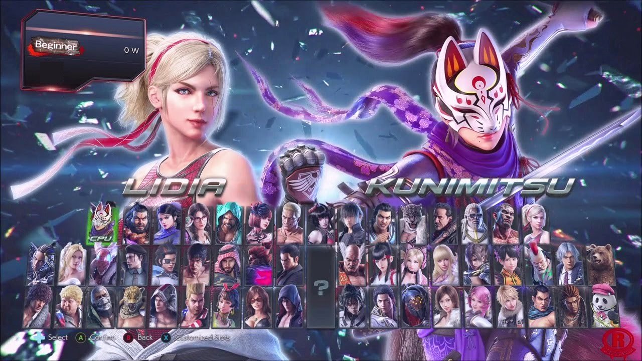 Tekken 8 Fan-Made Character Select Screen