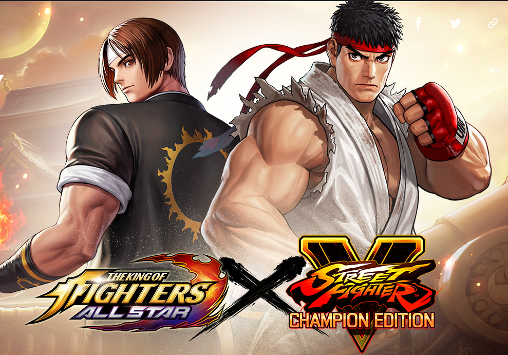 The King of Fighters Allstars X Street Fighter Crossover Brings in