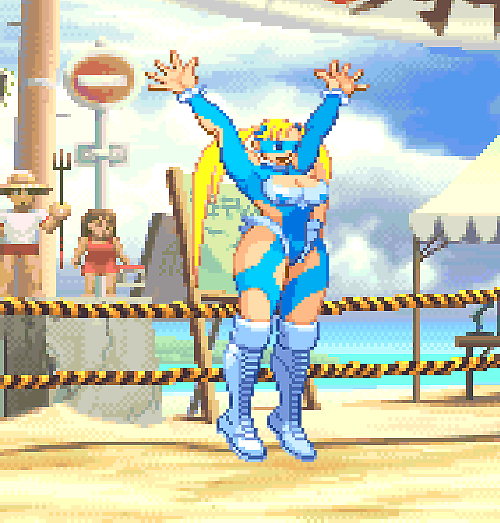 R Mika Street Fighter Alpha 3 Animated S