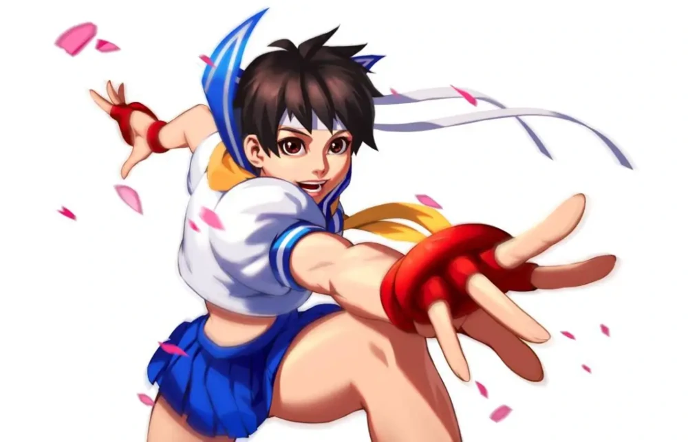 Sakura Kasugano Street Fighter Art Gallery Page