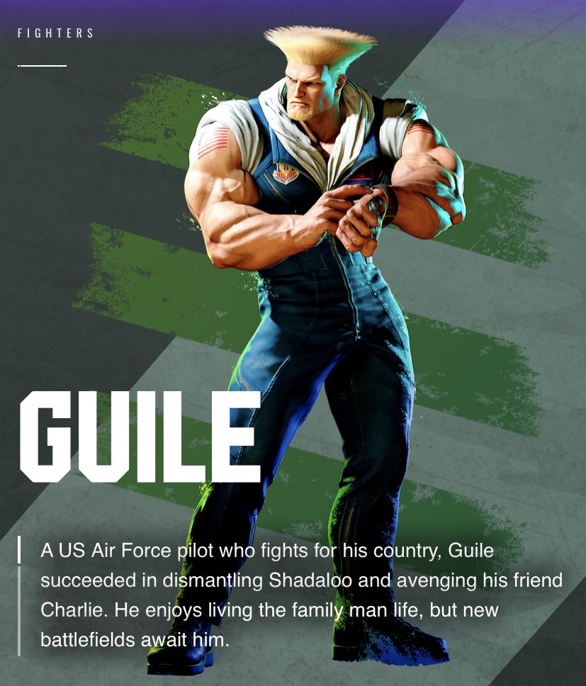 Guile In-Game Event Artwork, Other, Street Fighter 6, Museum