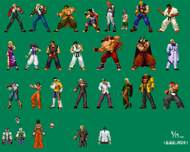 The two posters of “Fatal Fury: City of the Wolves”. : r/kof