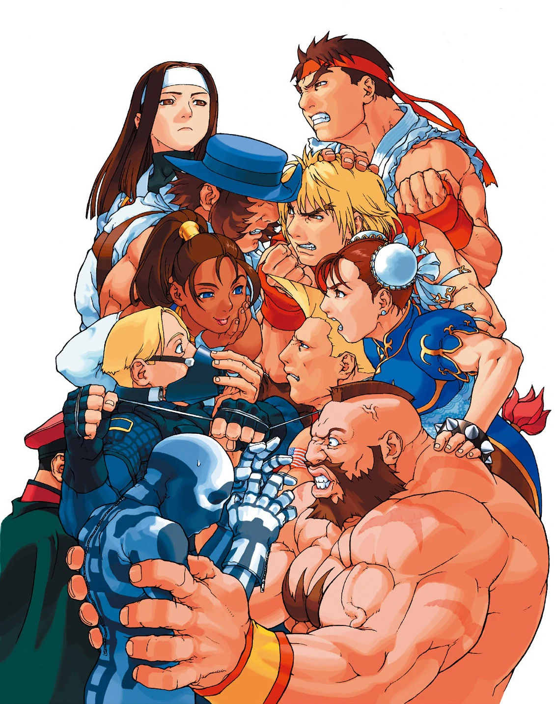 street fighter ex plus alpha characters