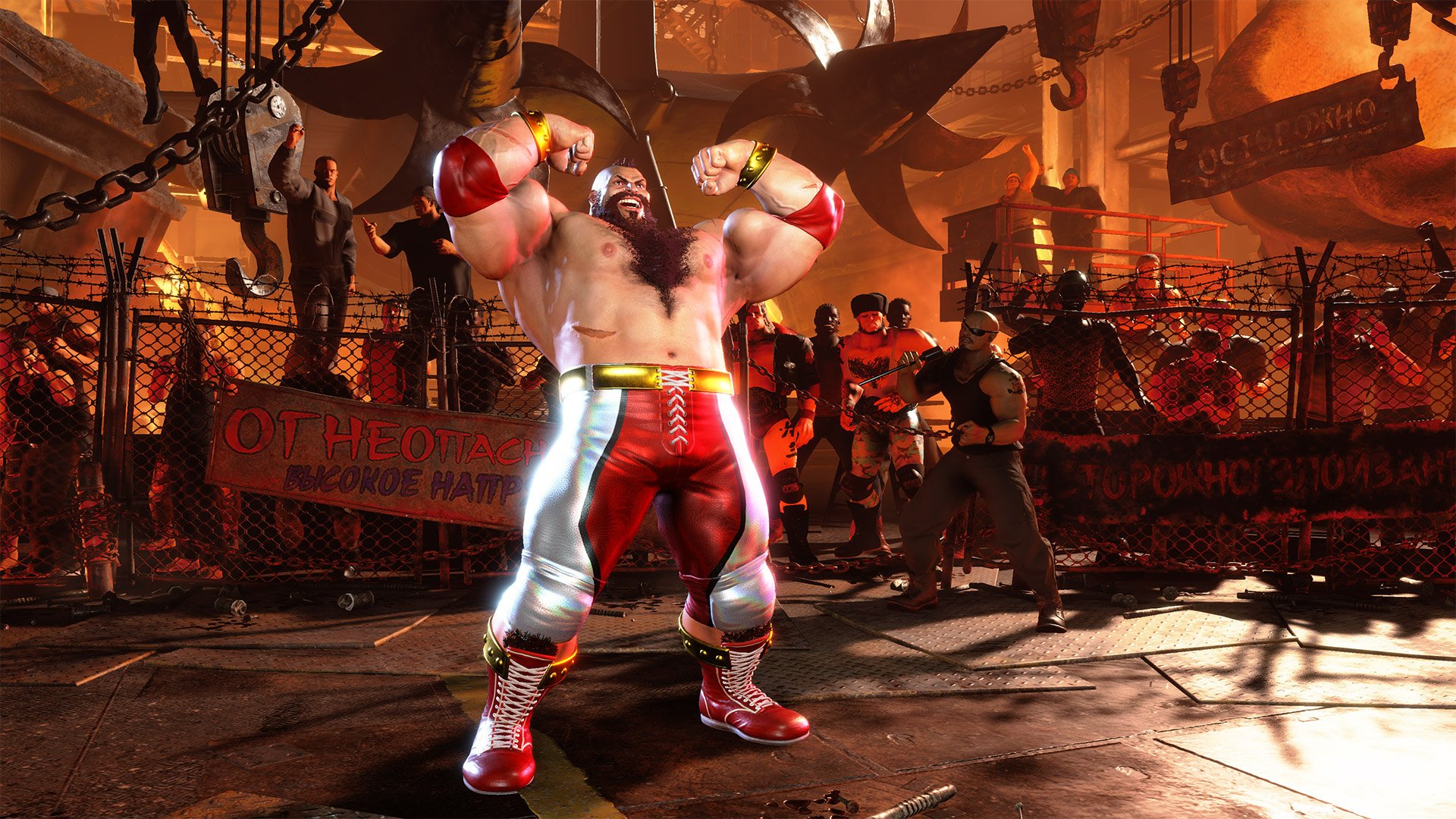 Worlds collide as Street Fighter 6 throwdown sees Zangief battle