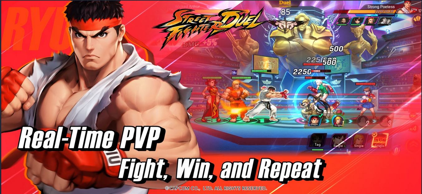 Capcom & Crunchyroll Team Up For RPG 'Street Fighter: Duel' On
