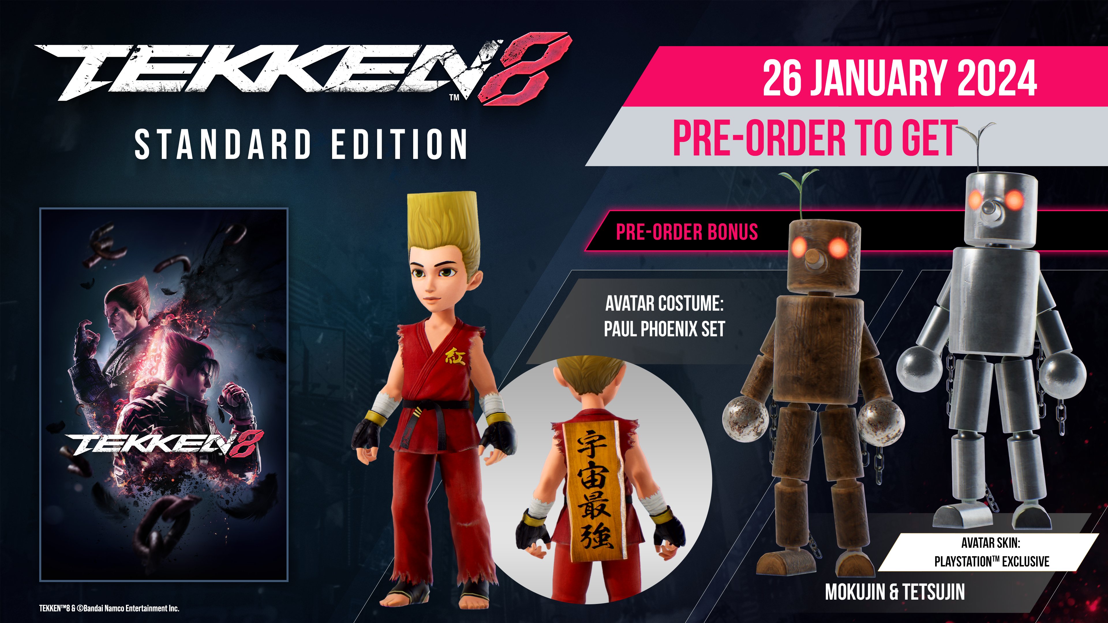 TEKKEN 8 Launches January 26th, 2024, Six New Characters & "Arcade