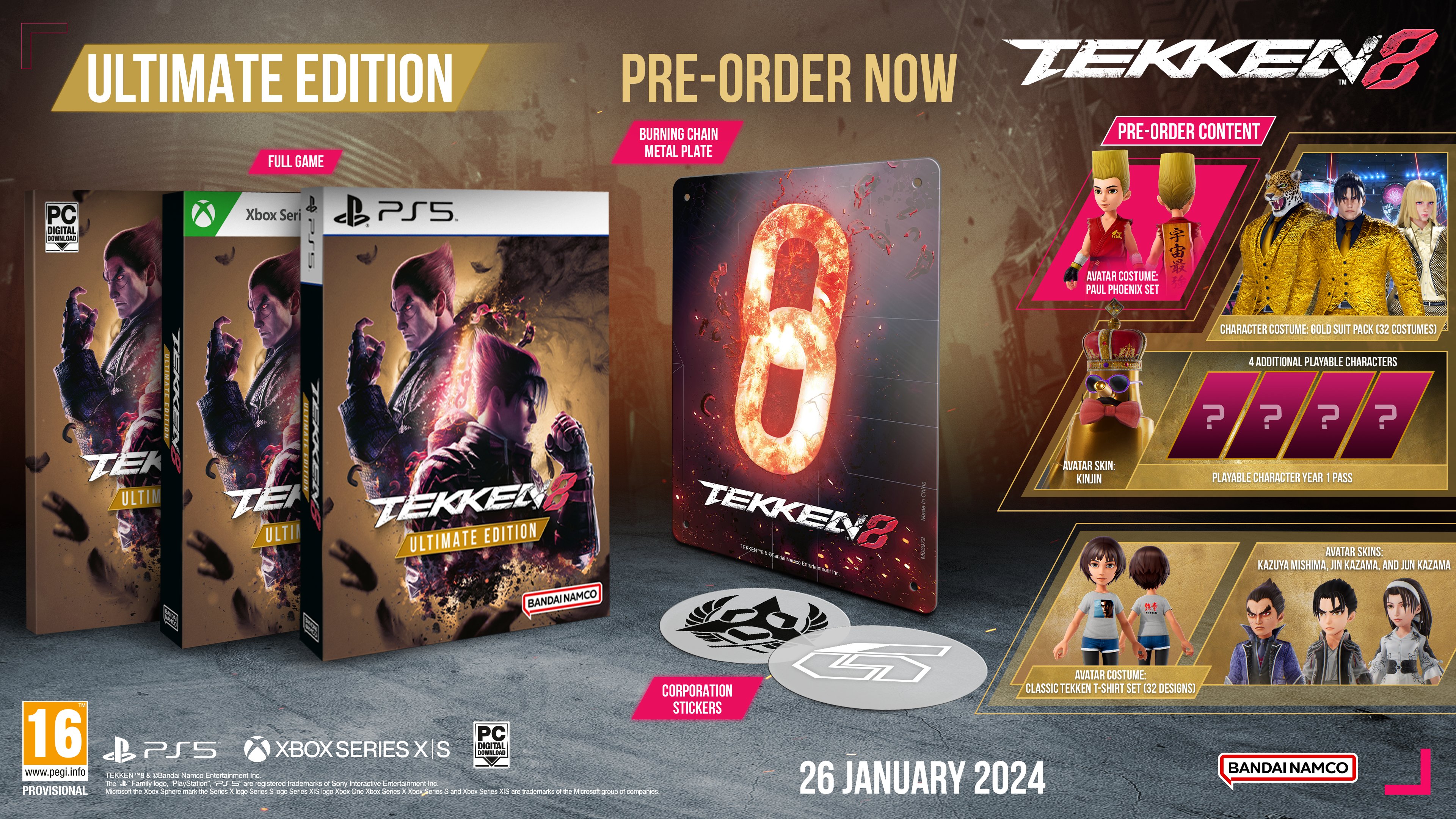 Tekken 8 Premium Collector's Edition for PlayStation 5