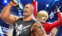 The King of Fighters ALLSTAR enters the ring with WWE Superstars