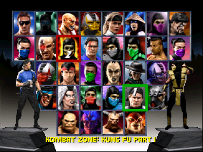 Mortal Kombat Trilogy - Character Posters - Mortal Kombat Secrets