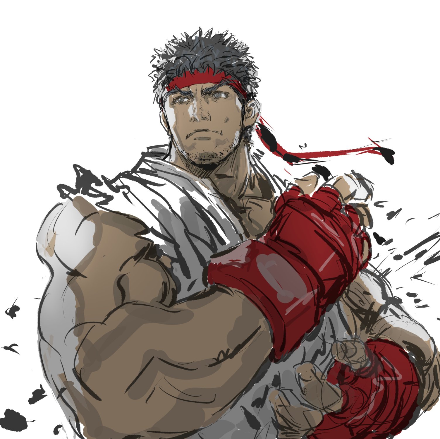 Ryu Street Fighter edmarticorena - Illustrations ART street