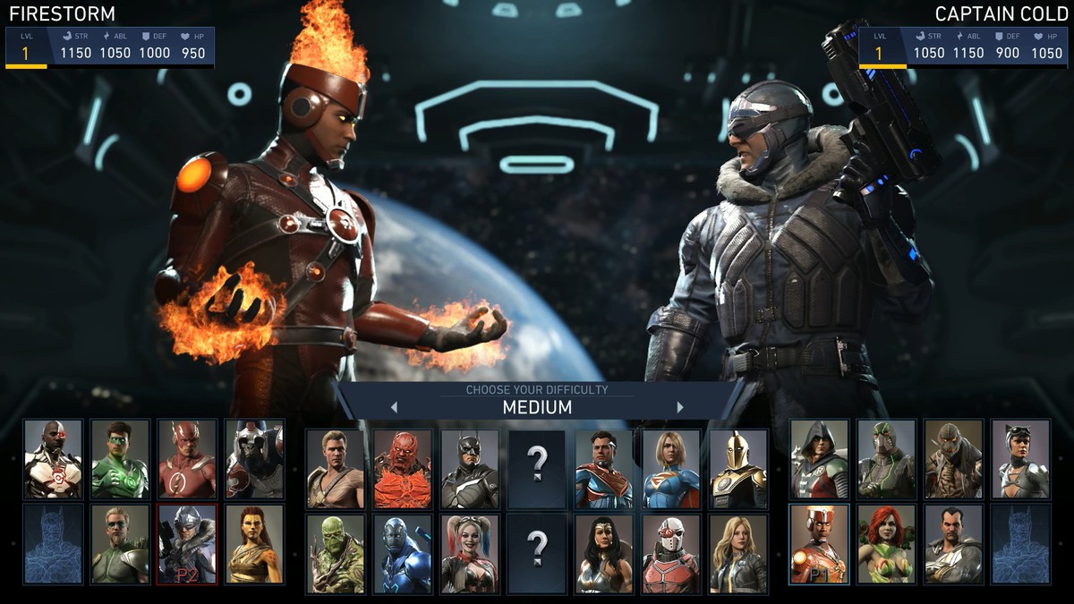 injustice 2 character list