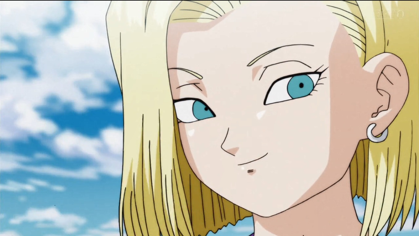 dragon ball super android 18 naked