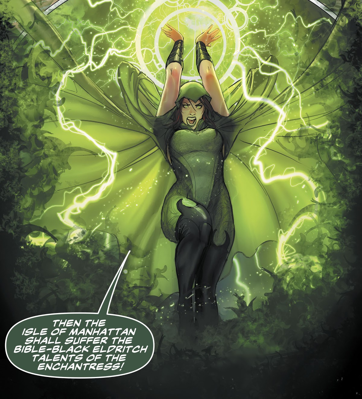 Enchantress is a powerful but mentally unstable witch who has fought as her...