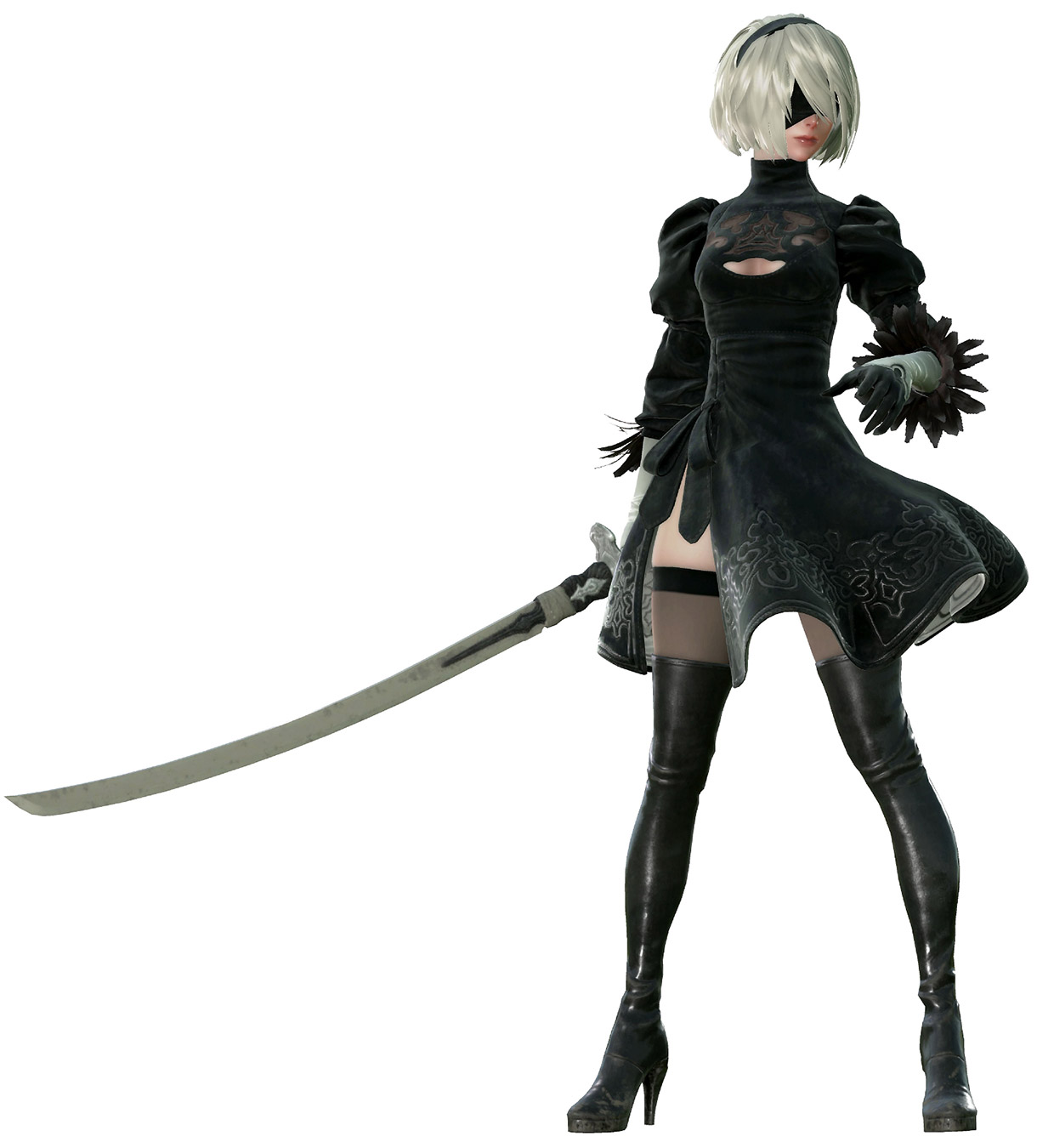 YoRHa No.2 Type B (Battle) or simply "2B" is the main protagonist...