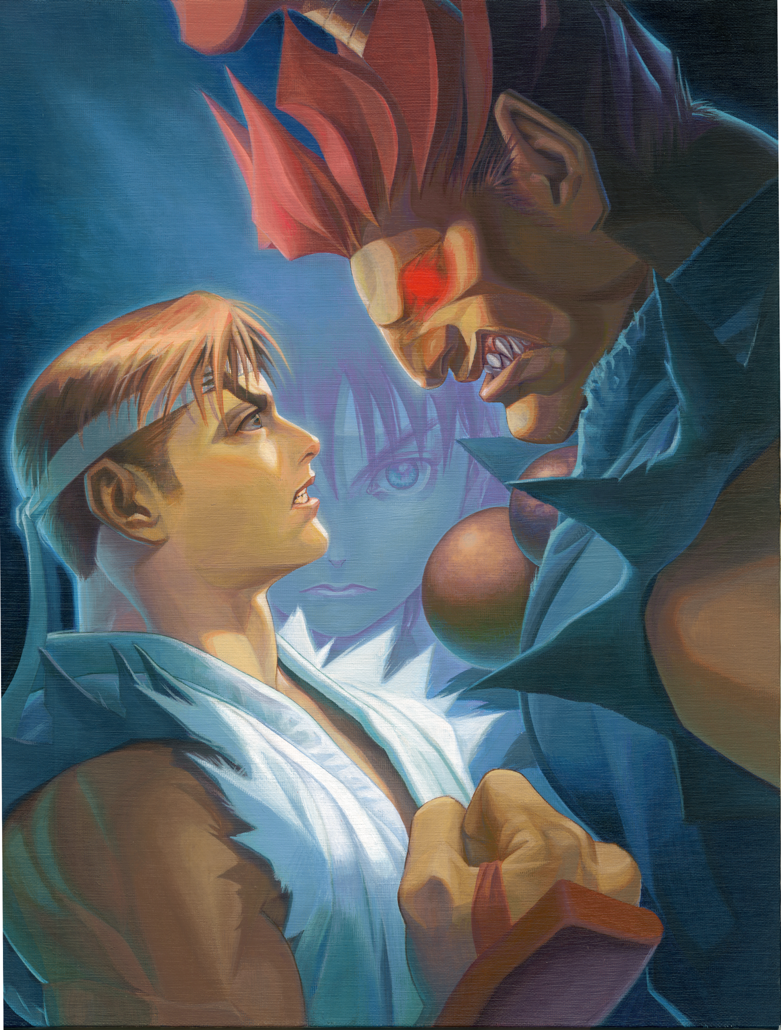 Street Fighter Alpha 2-Gokuentou Islan-Akuma Stage by TigerBoy359 on  DeviantArt