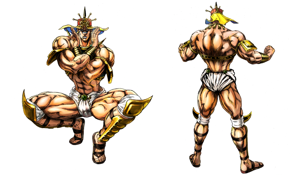 Wamuu is a member of the race known as the Pillar Men. 