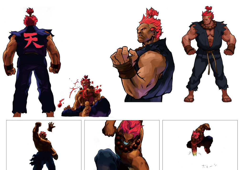 Street Fighter III: 2nd Impact - Akuma Move List 