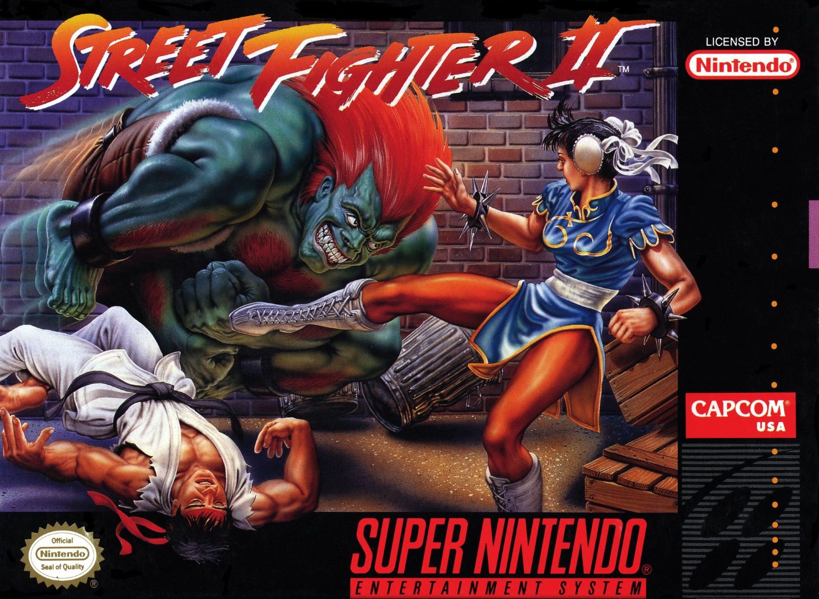 Street Fighter II: The World Warrior Ken Masters Ryu Balrog Vega
