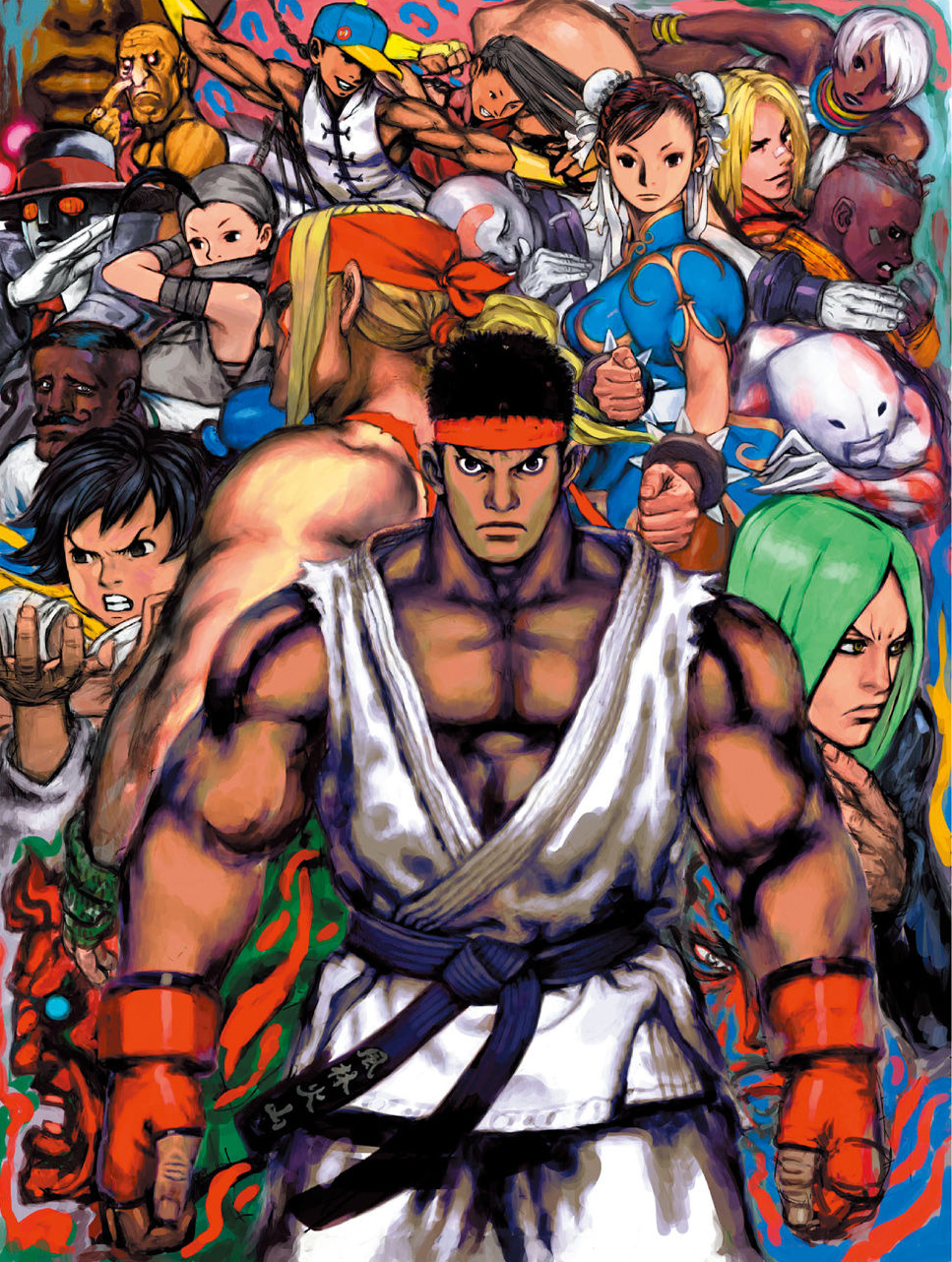 Street Fighter Iii 3rd Strike Poster Box Artwork