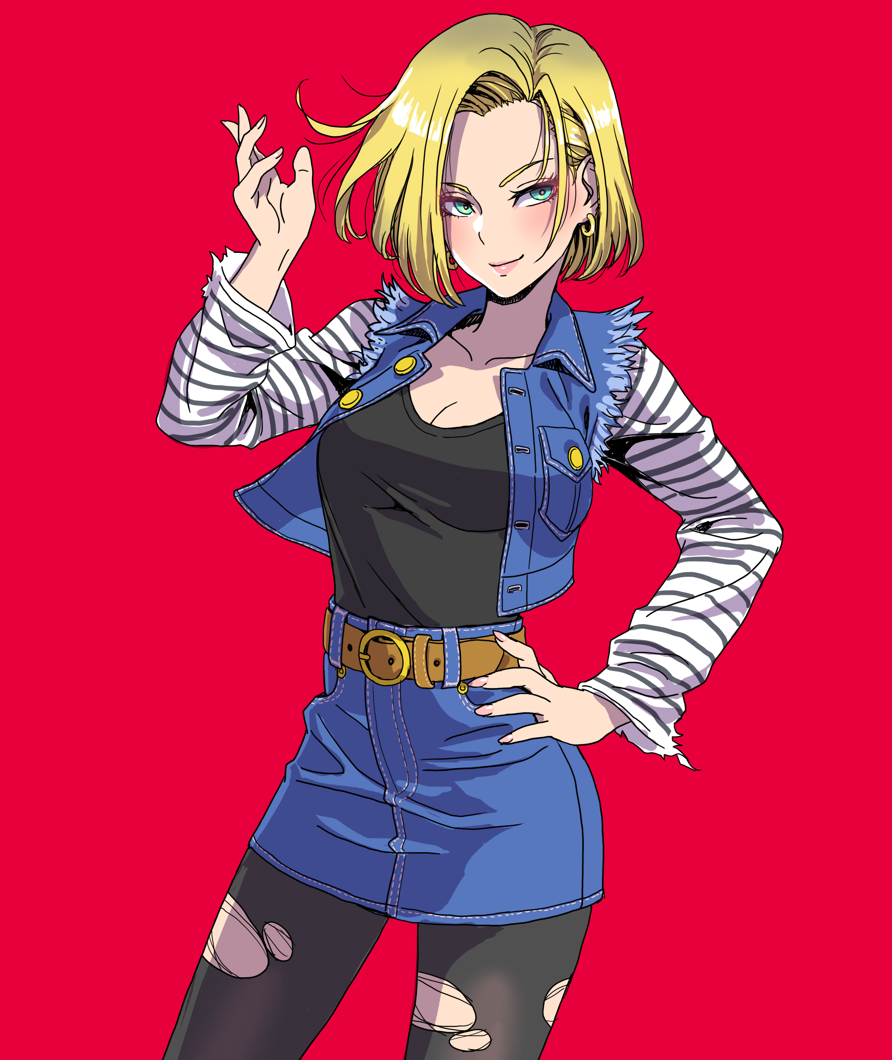 pictures of android 18 from dbz naked