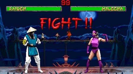 Mortal Kombat 2 game at