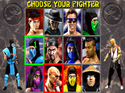 Mortal Kombat 2 game at