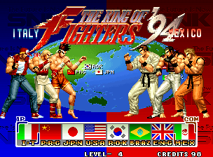 the king of fighters 94