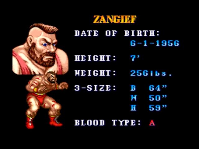 Zangief - Street Fighters - Character profile - First take