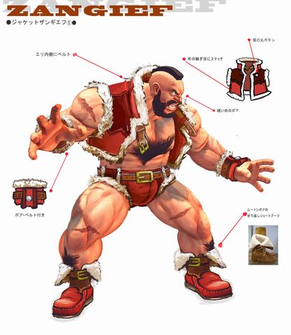 Street Fighter ~ ZANGIEF #005 HeroClix miniature #5