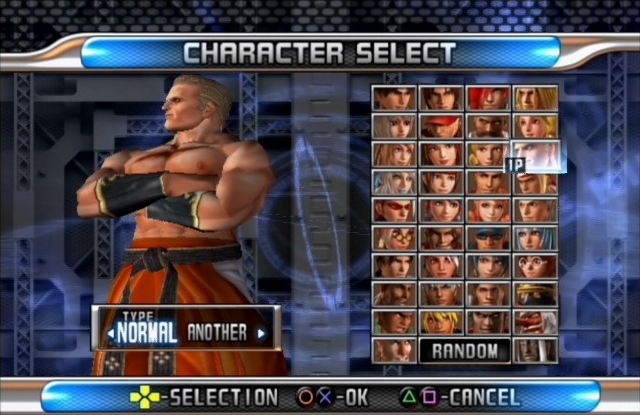 The king of fighters 2002 unlimited match ps2 iso game image