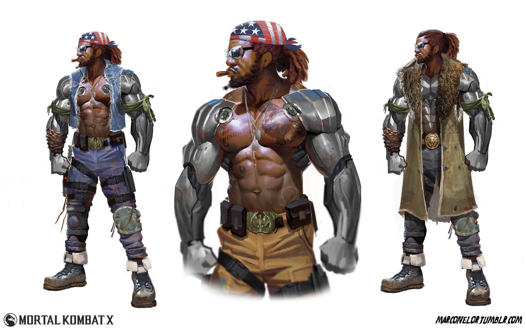Passion Republic - Mortal Kombat X Character Concept Art