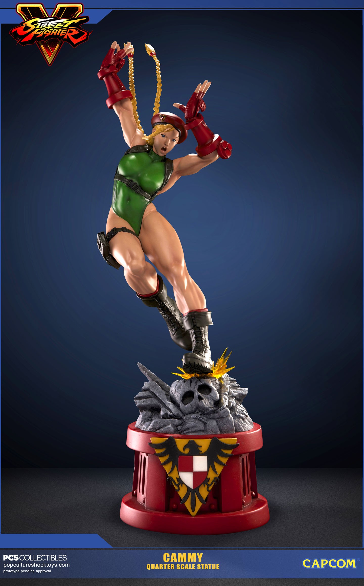 Pop Culture Shock SFV Cammy Statue Preview, Pre-orders Now Open