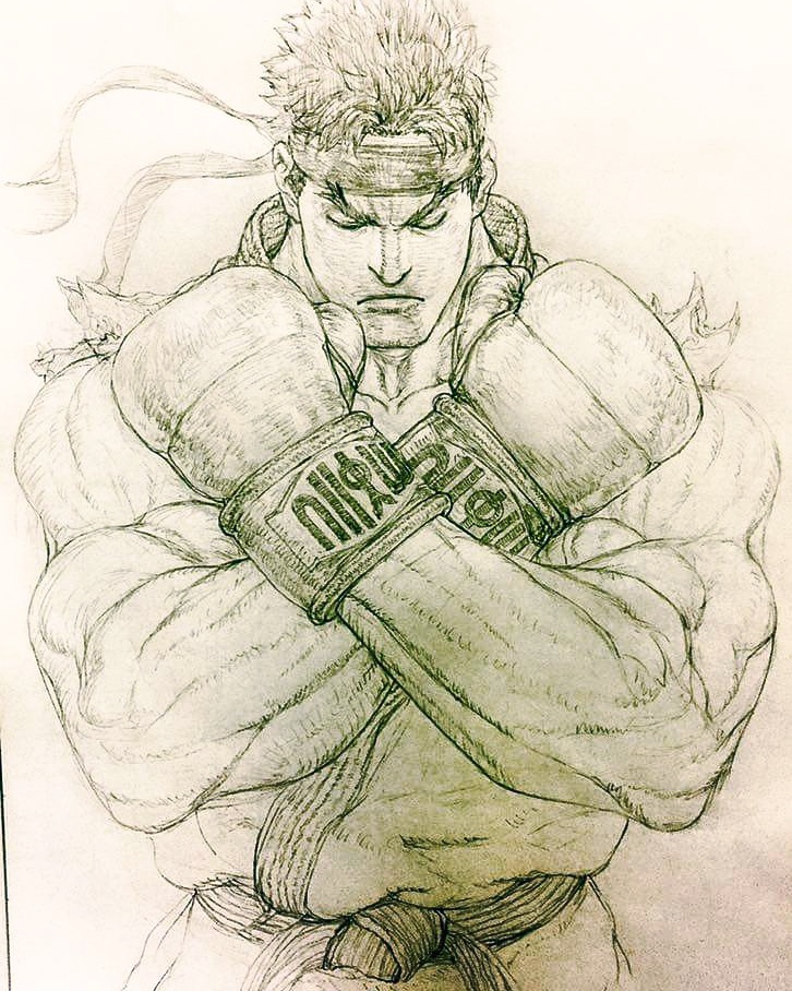 Ryu (Street Fighter) Artwork Gallery - Page 3.