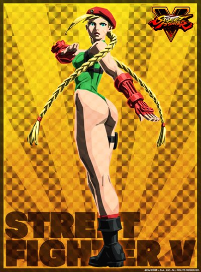 Getting ready for @streetfightergame ! Cammy Fan Art (previous